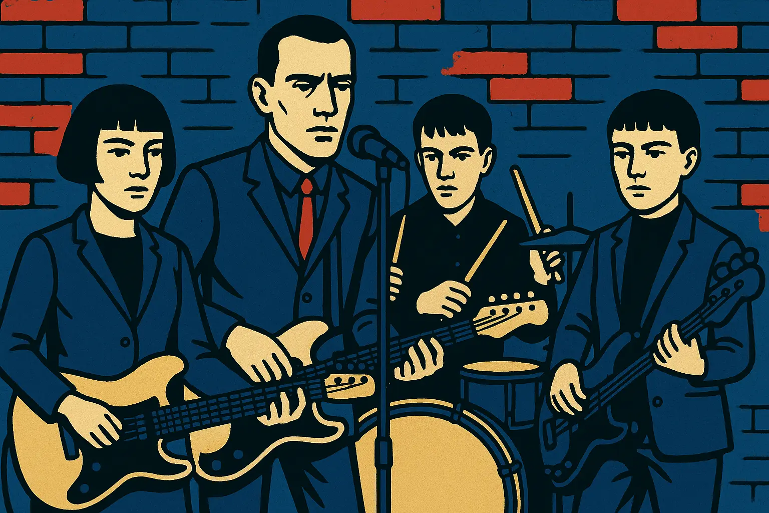 Cover image for Post-Punk vs. New Wave